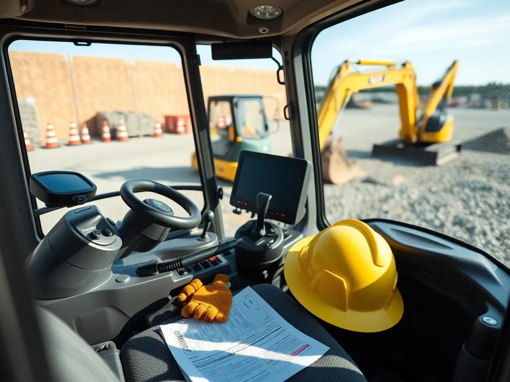 Jak nauczyć się obsługi koparki?